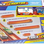 Hot Wheels Track Creator 2-Car Deluxe Pack with Speed Snap Track, 25ft, 1:64 scale die-cast toy vehicles