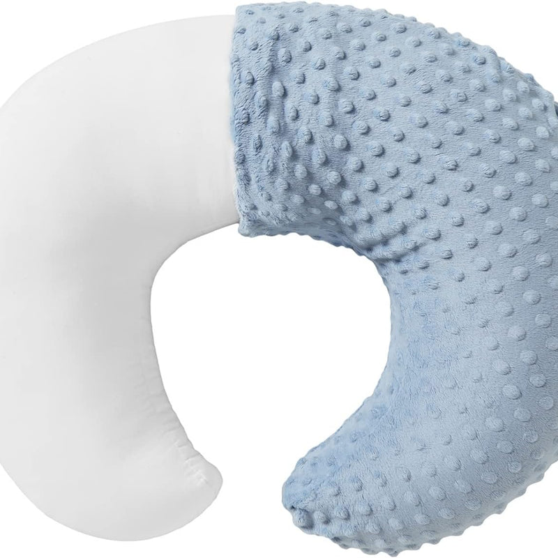 Nursing Pillow and Positioner for Breastfeeding and Bottle Feeding | Propping Baby, Tummy Time, Baby Sitting Support, Awake-Time Support (Pillow Only, 22" x 17.7" x 5.9")