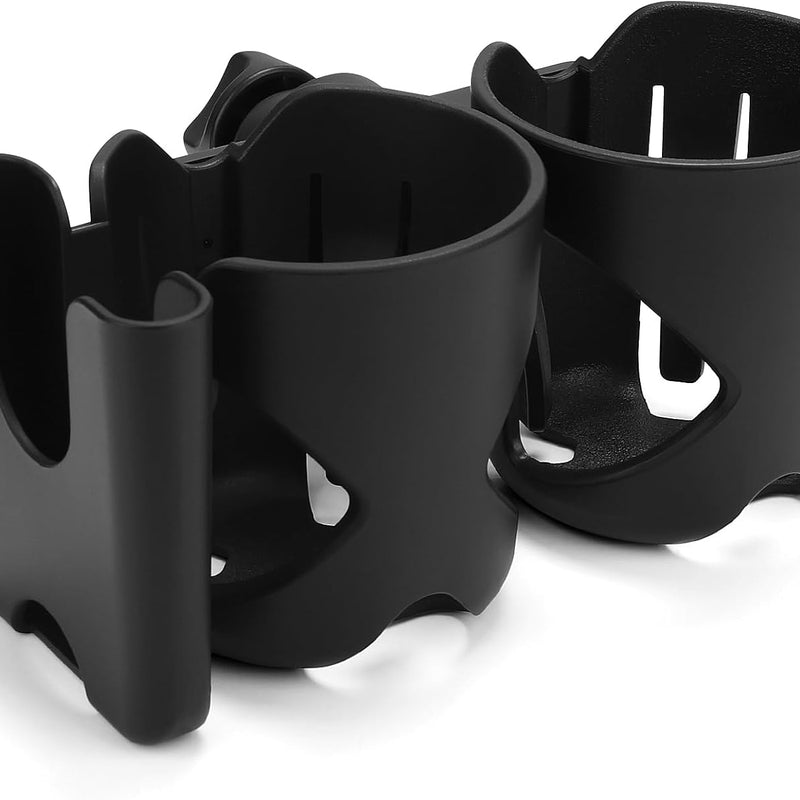 Accmor Stroller Cup Holder, Walker Wheelchair Bike Drinks Holder | Universal 360° Rotatable Cup Holder Stroller Attachment Accessories
