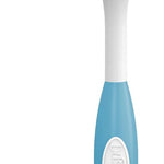 Dr. Brown's Soft Touch No Scratch Baby Bottle Cleaning Brush Nipple Cleaner with Stand and Storage Clip, BPA Free, Blue 1-Pack