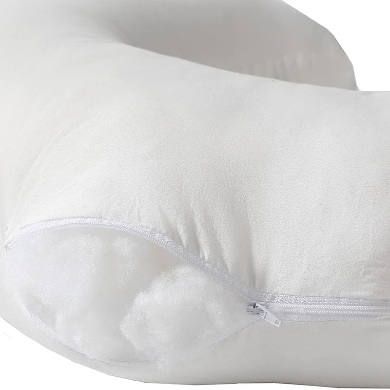 Nursing Pillow and Positioner for Breastfeeding and Bottle Feeding | Propping Baby, Tummy Time, Baby Sitting Support, Awake-Time Support (Pillow Only, 22" x 17.7" x 5.9")
