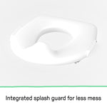 Ingenuity My Size Potty Pro 2-in-1 Potty Training Toilet, Floor Potty with Removable Potty Seat for Standard Toilets, Realistic Flushing Sound, For Toddlers Ages 18+ months, Up to 50 lb