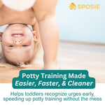 Sposie Dribbles, Turn Any Underwear Into Potty Training Underwear, 28 Ct | Pads for Faster, Cleaner, and Easier Potty Training, Less Laundry & Fewer Messes, Use with Toilets, Seats, Charts, & Stickers