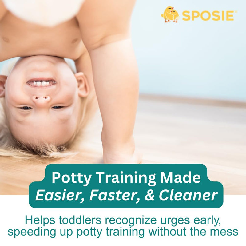 Sposie Dribbles, Turn Any Underwear Into Potty Training Underwear, 28 Ct | Pads for Faster, Cleaner, and Easier Potty Training, Less Laundry & Fewer Messes, Use with Toilets, Seats, Charts, & Stickers