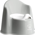 BabyBjörn Potty Chair, Deep Green/White | Potty Training Toilet, Easy-to-Clean, Removable Inner Potty, Non-Slip
