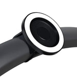 Magnetic Phone Holder for Stroller, Shopping Cart & Golf Push Cart | Handlebar Phone Mount for MagSafe | Strap with Strong Magnet for Mag Safe | Stroller Accessories for Uppababy, Nuna, Bugaboo...