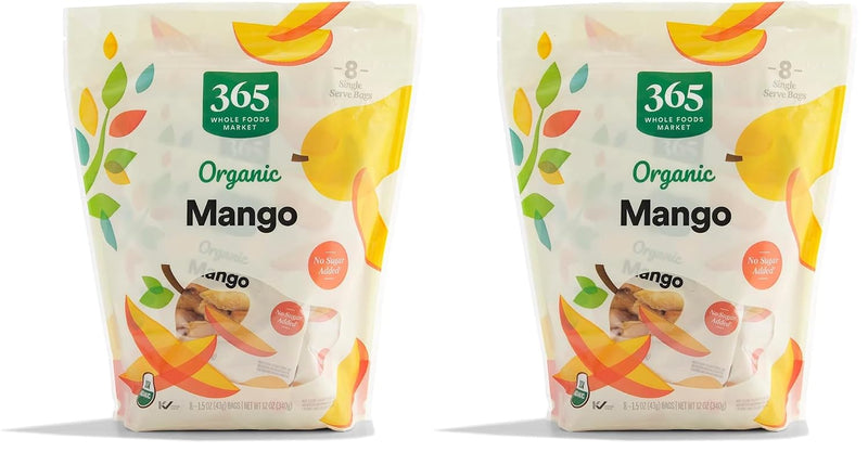 365 by Whole Foods Market, Organic Mango 8 Pack, 12 Ounce