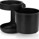 Accmor Stroller Cup Holder, Drinks Holder Bike Walker Wheelchair | 360° Rotatable Attachment Accessories for Uppababy Nuna Doona Strollers Scooter