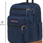 JanSport Cool Backpack, with 15-inch Laptop Sleeve - Large Computer Bag Rucksack with 2 Compartments, Ergonomic Straps, Black