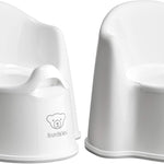 BabyBjörn Potty Chair, Deep Green/White | Potty Training Toilet, Easy-to-Clean, Removable Inner Potty, Non-Slip