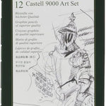 Faber-Castell 9000 Graphite Sketch Pencil Sets Art 8B - 2H set of 12