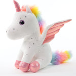 Sew Butiful 8" Unicorn Stuffed Animal - Cute Plush Toy Gift for 3-8 Year Old Girls, Soft Birthday Present for Baby, Toddler, Kids, Decor