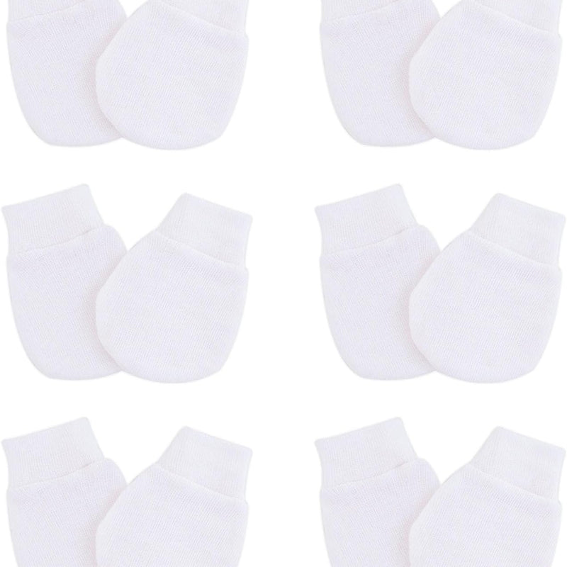 Baby Mittens No Scratch Mittens Infant Soft Gloves Mittens for 0-6 Months Boys Girls