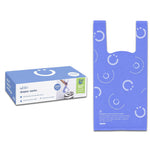 Ubbi Disposable Baby Diaper Sacks, Lavender Scented, 400 Count | Easy-To-Tie Tabs, Made from 50% Recycled Material, Disposable On-The-Go Bags, Diaper Bag and Travel Essential