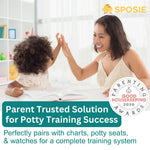 Sposie Dribbles, Turn Any Underwear Into Potty Training Underwear, 28 Ct | Pads for Faster, Cleaner, and Easier Potty Training, Less Laundry & Fewer Messes, Use with Toilets, Seats, Charts, & Stickers
