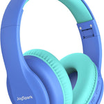 JoySpark Kids Bluetooth Headphones, Lightweight Wireless Headphones for Kids, 85/94dB Volume Limited, 60 Hours Playtime, Bluetooth 5.3, Over-Ear Toddler Headsets with Built-in Mic-Purple