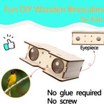 STEM Building Kits for Kids Ages 8-14: Solar Car, Biplane Glider, Binoculars, Wind Car
