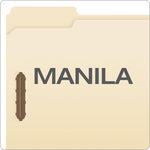 Pendaflex Fastener File Folders, 2 Fasteners, Pockets with Prongs, File Organizers for School, Home and Office, Letter Size, Manila, 1/3 Cut Tabs, in Left, Right, Center Positions, 50 Per Box (FM213)