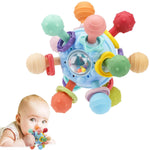 Baby Montessori Sensory Toys, Teether Teething Toys for 0-6 12 Months