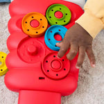 Fisher-Price Drop Through Rock-a-Stack | Baby & Toddler Toy, Coin Drop Activity for Developmental Play, Infants Ages 9+ Months
