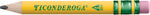 Ticonderoga My First Half-Size Wooden Pencils, 12 Pencils/Pack, 1 Pack | Large Triangle-Barrel Pre-Sharpened #2 (HB) Short 4.5" Yellow Pencils with Erasers, X33012