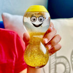 hand2mind Express Your Feelings Sensory Bottles-Primary Emotions, Quiet Toddler Fidgets for Classroom, Calm Down Corner Supplies, Social Emotional Learning, Sensory Toys for Kids with Autism