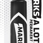 Avery Marks-A-Lot Regular Desk-Style Size Chisel Tip, 12 Black Permanent Markers are perfect for signs and posters (07888)