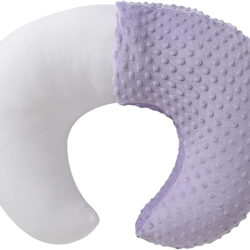 Nursing Pillow and Positioner for Breastfeeding and Bottle Feeding | Propping Baby, Tummy Time, Baby Sitting Support, Awake-Time Support (Pillow Only, 22" x 17.7" x 5.9")