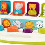 Battat Cause and Effect Toy with Buttons and Colors for Kids, Toddlers, and Babies