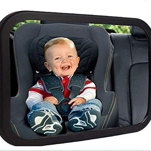 Shynerk Baby Car Mirror, Rear Facing Car Seat Mirror Safety for Infant Newborn, Baby Mirror with Wide Rearview & 360° Rotation, Shatterproof & Easy Assembled Crash Tested