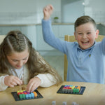 The Happy Puzzle Company's Genius Square STEM Puzzle Game for 1-2 Players, 62,208 Possible Solutions, 6x6 Grid