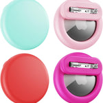 Apple AirTag Holder for Kids with Invisible Pin and Anti-Lost Design