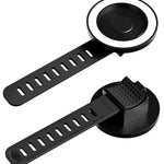 Magnetic Phone Holder for Stroller, Shopping Cart & Golf Push Cart | Handlebar Phone Mount for MagSafe | Strap with Strong Magnet for Mag Safe | Stroller Accessories for Uppababy, Nuna, Bugaboo...