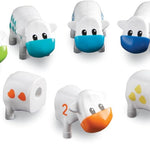 Learning Resources Snap-n-Learn Counting Cows Farm Toy Set for Toddlers, Preschoolers and Pre K Activities