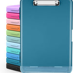 Sooez Clipboards with Storage, High Capacity Clip Boards 8.5x11 with Storage, Heavy Duty Nursing Clipboard Folder, Plastic Clipboard with Pen Holder for Women Teachers Work, School & Office Supplies