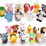 Sealive Soft Plush Animal Finger Puppets for Toddlers 1-3, Educational Storytelling Hand Puppet Set, Comfortable Fit for Kids & Adults, Ideal for Early Learning & Interactive Play.