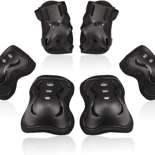 BOSONER Kids/Youth Knee Pad Elbow Pads Guards Protective Gear Set, Multifunctional, Adjustable, Comfortable, Lightweight
