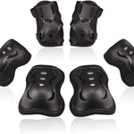 BOSONER Kids/Youth Knee Pad Elbow Pads Guards Protective Gear Set, Multifunctional, Adjustable, Comfortable, Lightweight