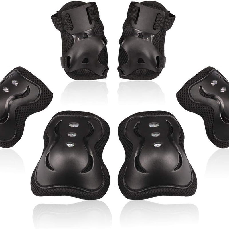 BOSONER Kids/Youth Knee Pad Elbow Pads Guards Protective Gear Set, Multifunctional, Adjustable, Comfortable, Lightweight