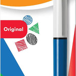 BIC 4-Color 3+1 Retractable Ballpoint Pen with Red, Blue, Black Ink and 0.7 mm Mechanical Pencil, 1-Count in Assorted Ink
