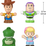 Fisher-Price Little People Toy Story Figure Pack for Pretend Play Kids Ages 18+ Months