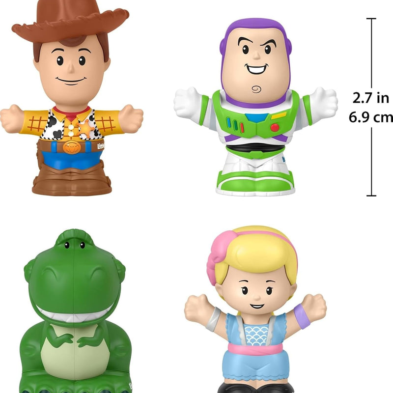 Fisher-Price Little People Toy Story Figure Pack for Pretend Play Kids Ages 18+ Months