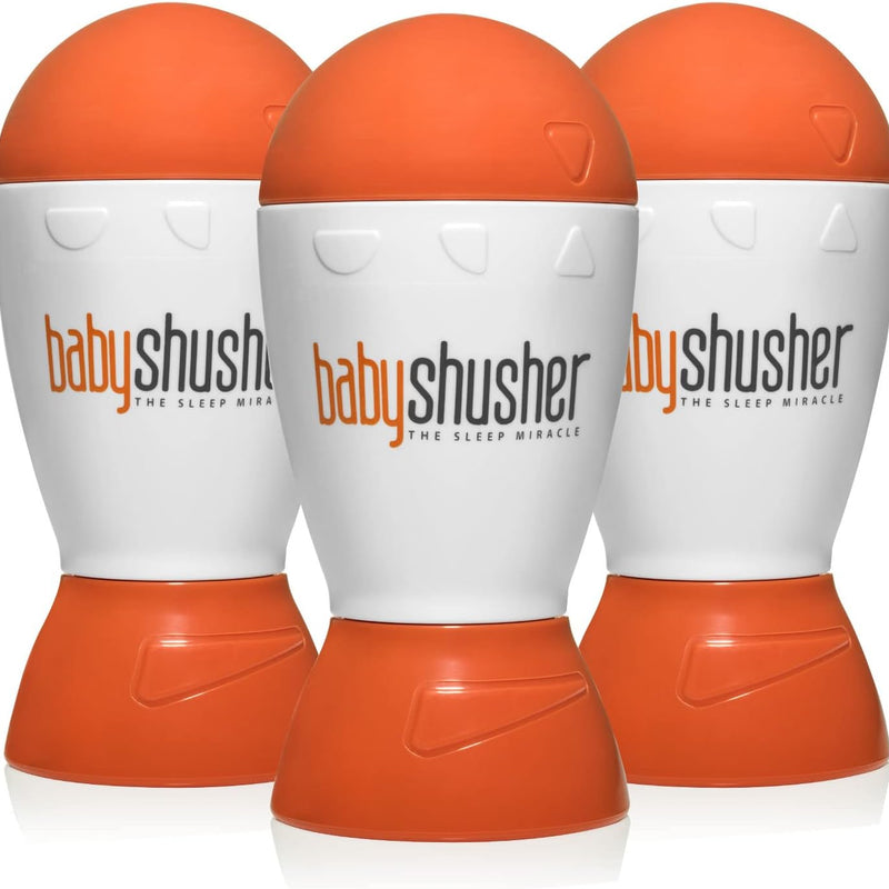 Baby Shusher Portable Sound Machine - Mom-Like 'Shh!' Sound for Baby, Sleeping Soother, Newborn Essentials for Crib, Battery Operated Hush, Travel Friendly, Shower & Registry Gift - 1 Count