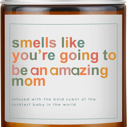 Mothers Day Gifts for Mom,New Mom Gifts,Gift for New Moms,Mothers Gift After Birth-7 OZ Lavender Soy Wax Candle