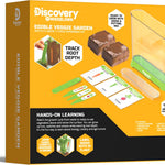 Discovery Edible Veggie Garden Watch-It-Grow Kit for Kids, DIY STEM Activity with 11-Piece Science Kit