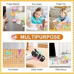 Laleay 6pcs Magnetic Toy Set for Kids, Teens, and Adults with Strong Magnets and Expressive Figures