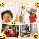 30 Pcs Tiny Hands Finger Puppets Set, Realistic Mini Human Hand Replicas in 7 Diverse Styles for Gag Gifts, Prank Shows, Performance Fun, and Party Favors for Kids and Adults.