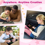 ZMLM 2-Pack Rainbow Scratch Notebook Art-Crafts Gift for Kids 3-12 Years Old
