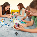 LEGO Classic Creative Brick Box 10696 Building Toy Set - 35 Colors, Storage, Train, Car, Tiger Figure, Ages 4-99