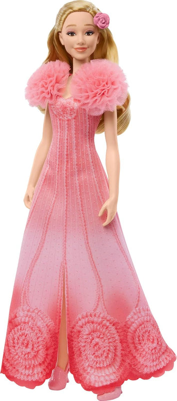 Mattel Wicked Singing Glinda Fashion Doll & Accessories, Posable with Movie-Inspired Look & Removable Outfit, Sings “Popular”